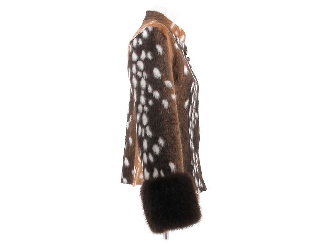 Cantarelli Bambi Pelzjacke Braun - Ansicht 3