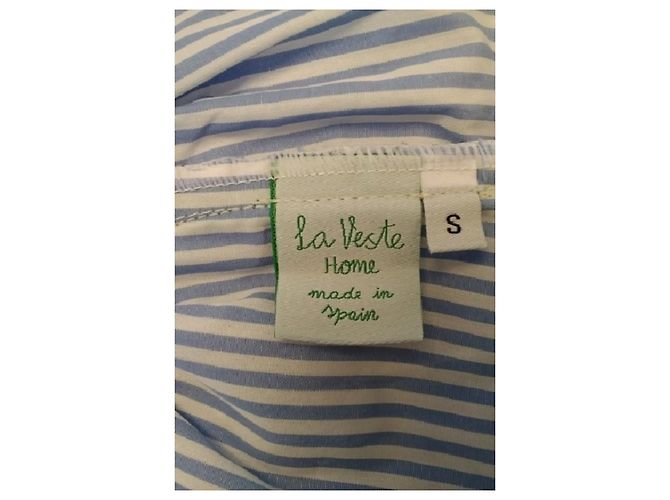 Autre Marque Pantaloncini in cotone blu LA VESTE - vista 5