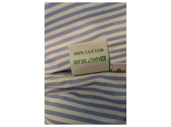 Autre Marque Pantaloncini in cotone blu LA VESTE - vista 6
