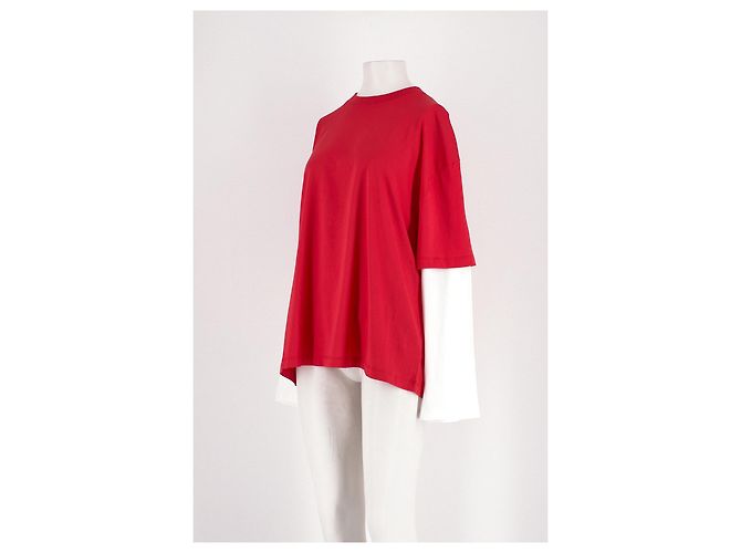 Autre Marque Top in cotone rosso LIONESS - vista 4