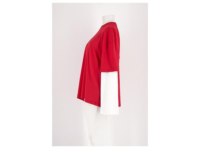 Autre Marque Top in cotone rosso LIONESS - vista 5
