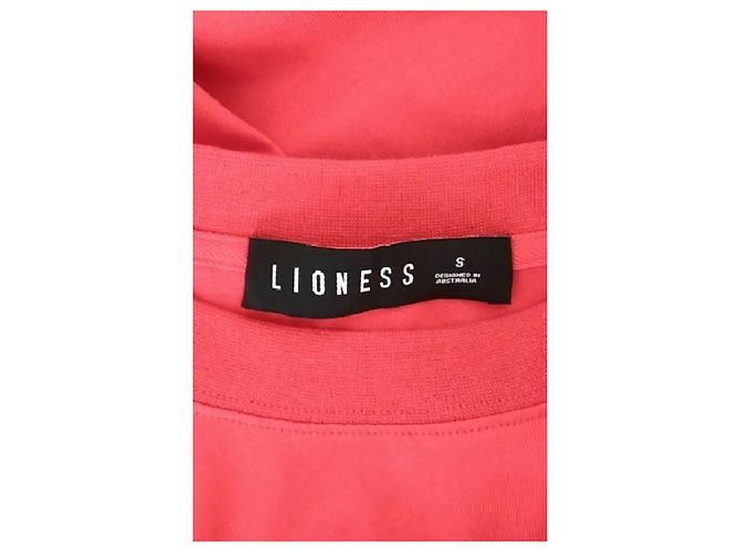Autre Marque Top in cotone rosso LIONESS - vista 7