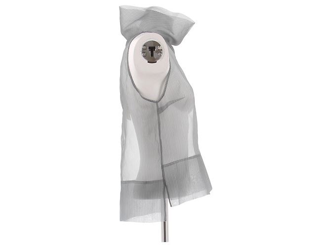 Rat & Boa Transparentes Top grau Amber - Ansicht 3