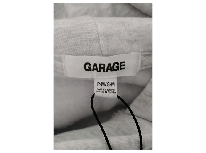 Autre Marque Jersey GARAGE de algodón gris - vista 7