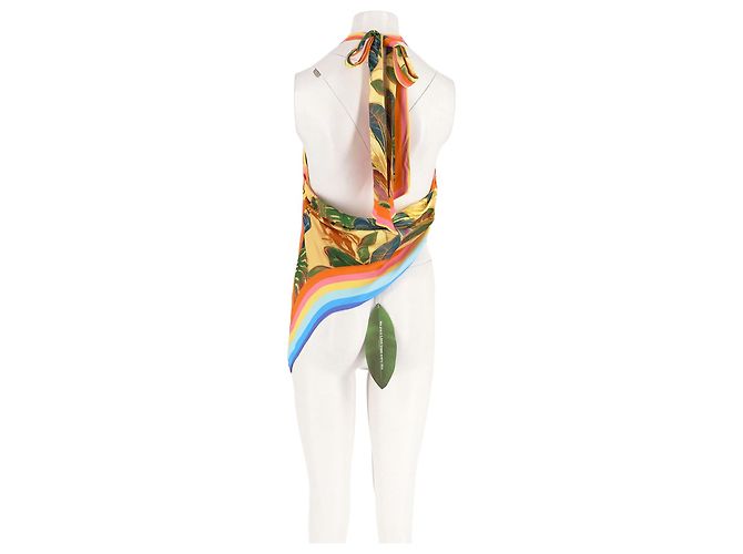 Top multicolore in viscosa Farm Rio - vista 6