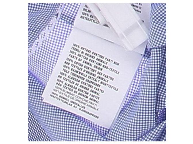 Miu Miu Mini vestido de cuadros Vichy Azul - vista 6