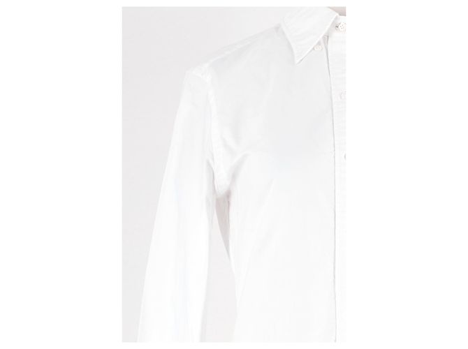 Vestido de algodón blanco Thom Browne - vista 3