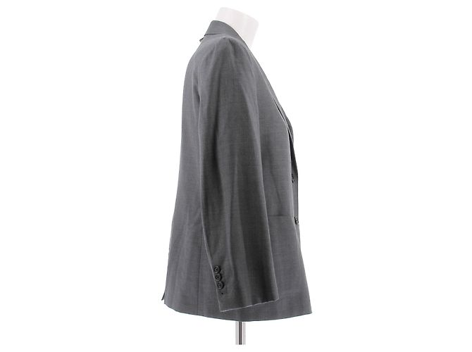 Thom Browne Anzug aus Wolle grau - Ansicht 3