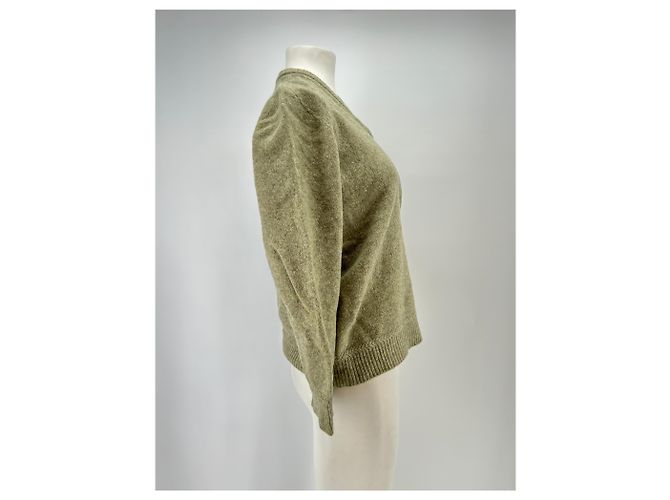 Lemaire Wollpullover Grün - Ansicht 3