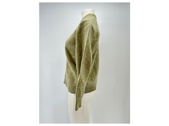 Lemaire Wollpullover Grün - Ansicht 4