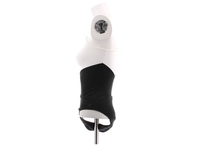 Chanel Costume da bagno intero bianco e nero - vista 4
