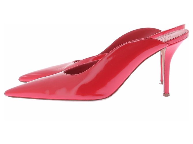 Autre Marque Décolleté rosse in pelle GIA BORGHINI Rosso - vista 2