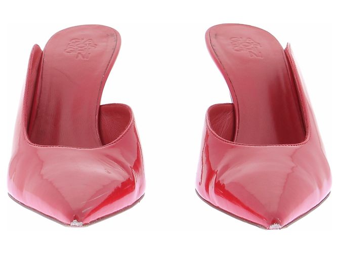 Autre Marque Décolleté rosse in pelle GIA BORGHINI Rosso - vista 3