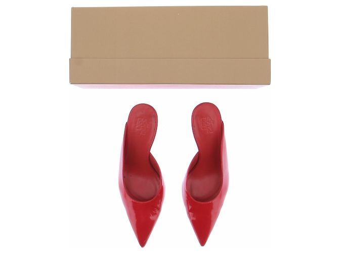 Autre Marque Décolleté rosse in pelle GIA BORGHINI Rosso - vista 4