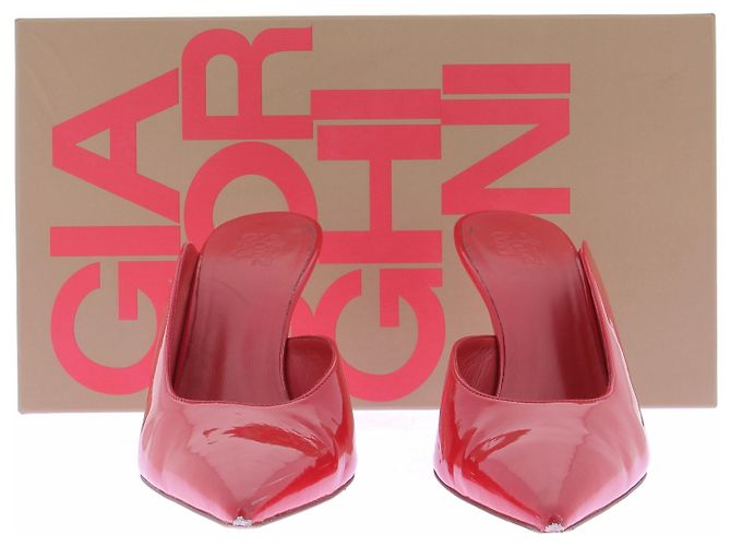 Autre Marque Décolleté rosse in pelle GIA BORGHINI Rosso - vista 8