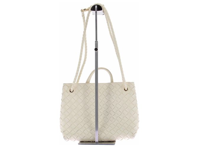 Bolsa Bottega Veneta Andiamo Amarela de Couro Amarelo - vista 4