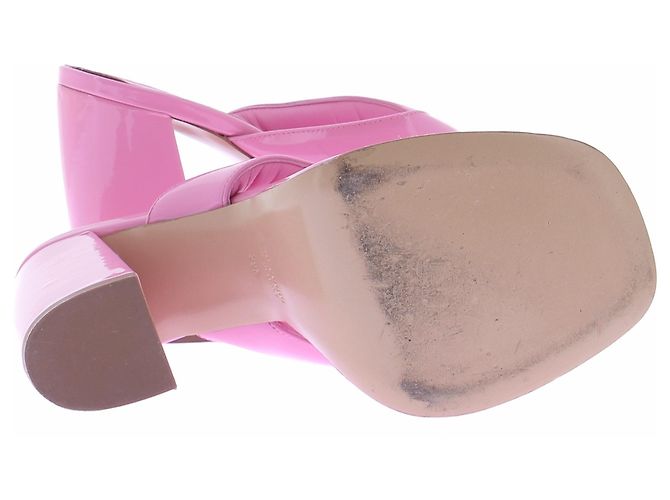 Autre Marque Zeppe GIA BORGHINI in pelle rosa - vista 5