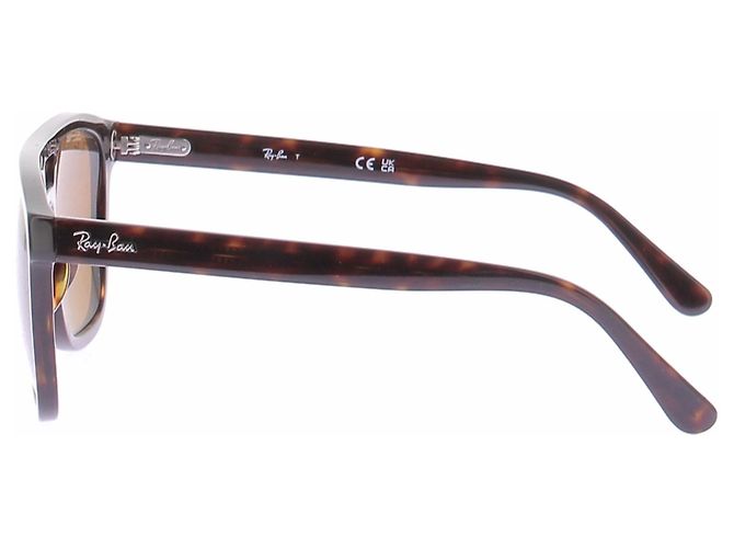 Autre Marque Gafas de sol Ray-Ban Polished Havana Marrones Castaño - vista 4