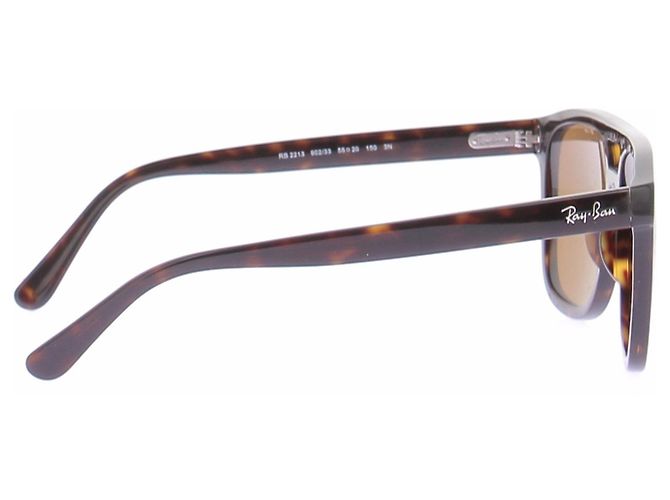 Autre Marque Gafas de sol Ray-Ban Polished Havana Marrones Castaño - vista 5