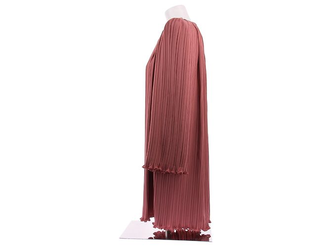 Lanvin Abito rosa plissé - vista 3