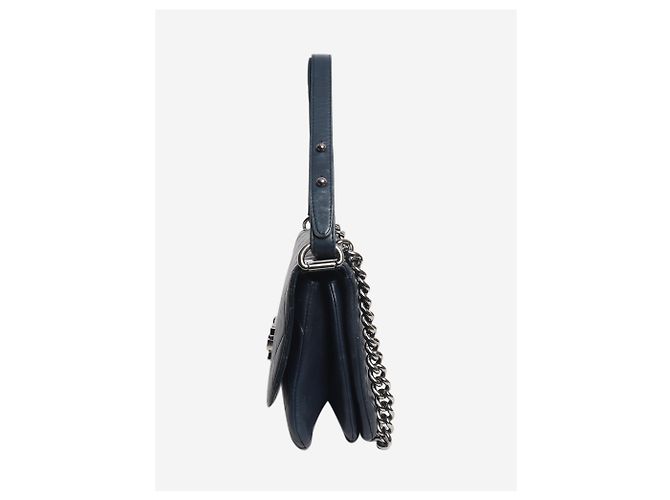 Chanel Boy Bag east west 2012 Navy Marineblau - Ansicht 2