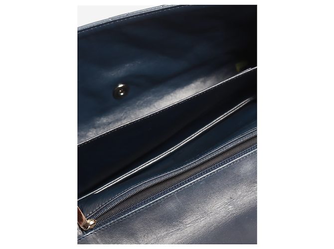 Chanel Boy Bag east west 2012 Navy Marineblau - Ansicht 7