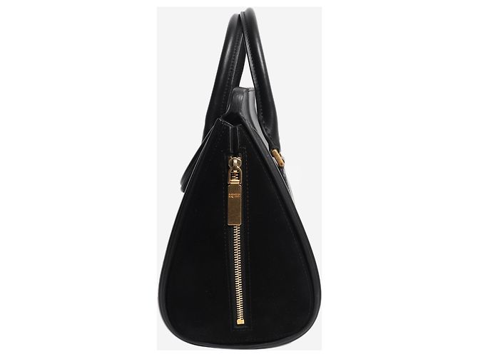 Borsa Alexander McQueen Heroine in pelle nera Nero - vista 2