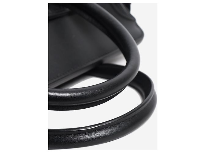 Borsa Alexander McQueen Heroine in pelle nera Nero - vista 5