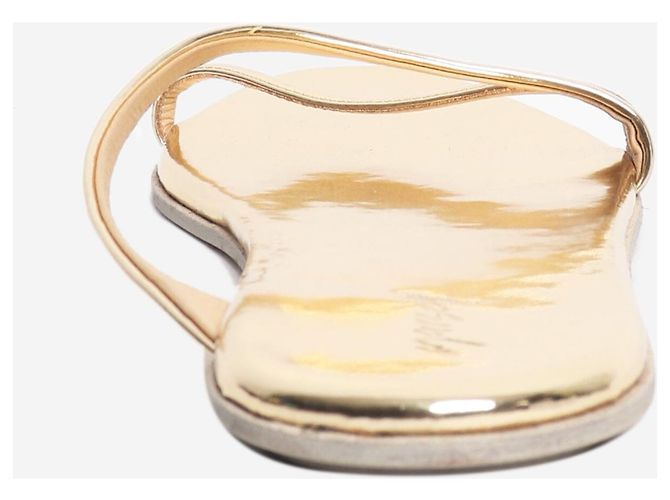 Marsèll Sandali in vernice oro - size EU 40 D'oro - vista 3