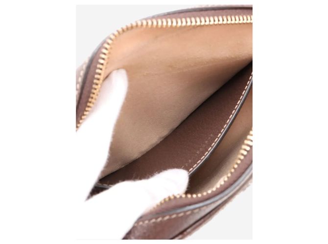 Gucci Borsa a tracolla Ophidia GG Supreme marrone - vista 10