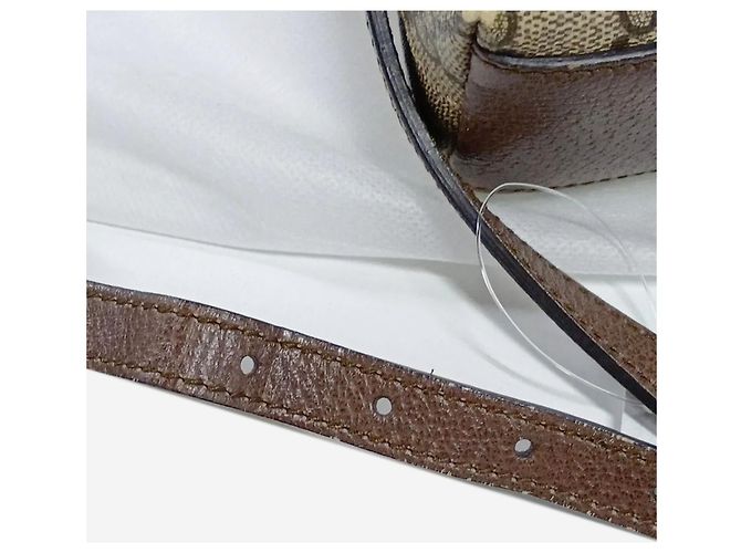 Gucci Borsa a tracolla Ophidia in GG Supreme marrone - vista 9