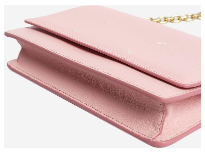 Maison Martin Margiela Cartera de cadena Recicla rosa - vista 5