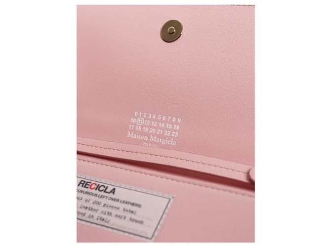 Maison Martin Margiela Cartera de cadena Recicla rosa - vista 7