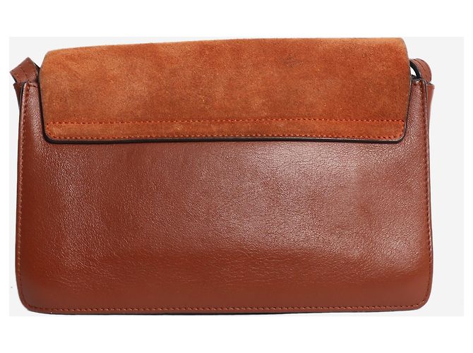 Chloé Borsa a tracolla Faye marrone - vista 3