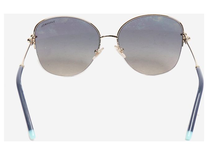 Tiffany & Co Occhiali da sole con lenti sfumate oro D'oro - vista 4