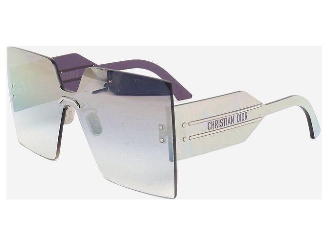 Autre Marque Gafas de sol cuadradas DiorClub M5U Green Verde - vista 2