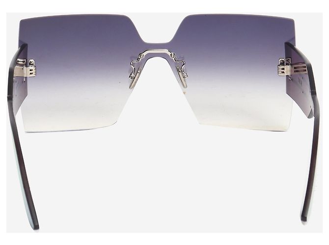 Autre Marque Gafas de sol cuadradas DiorClub M5U Green Verde - vista 4
