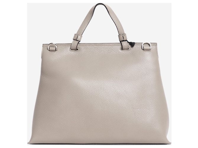 Bamboo Gucci Borsa Daily in bambù grigia Grigio - vista 5