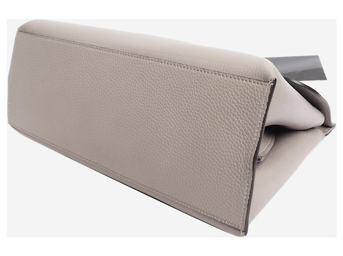 Bamboo Gucci Borsa Daily in bambù grigia Grigio - vista 9