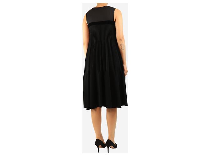 Max Mara Mini abito plissé nero - size - vista 2