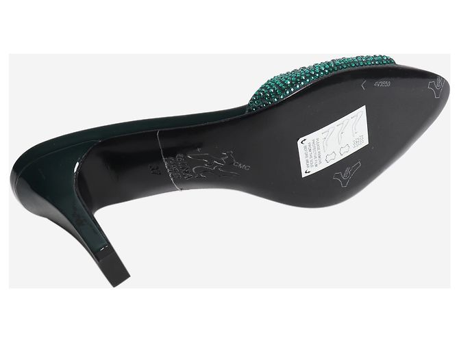 Gina Sandali gioiello verde scuro - size EU 37 - vista 5