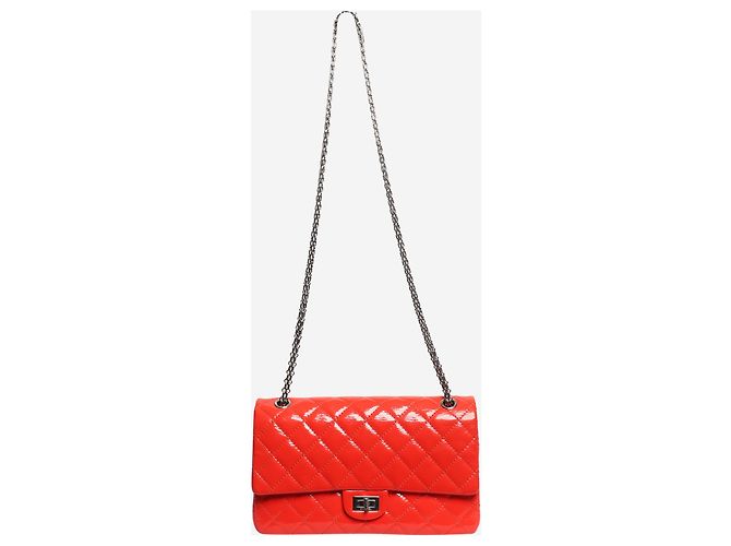 Chanel Bolso double flap 2.55 reissue rojo Roja - vista 2