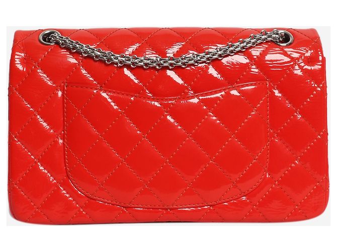 Chanel Bolso double flap 2.55 reissue rojo Roja - vista 3