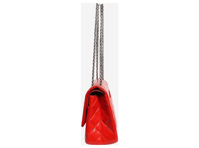 Chanel Bolso double flap 2.55 reissue rojo Roja - vista 5