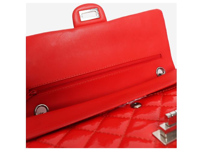 Chanel Bolso double flap 2.55 reissue rojo Roja - vista 8