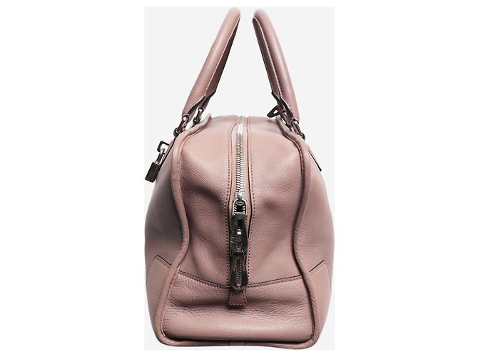 Loewe Borsa Amazona in pelle viola Porpora - vista 2