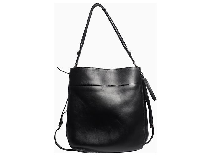 Prada Bolsa de ombro Margit em couro preto - vista 3
