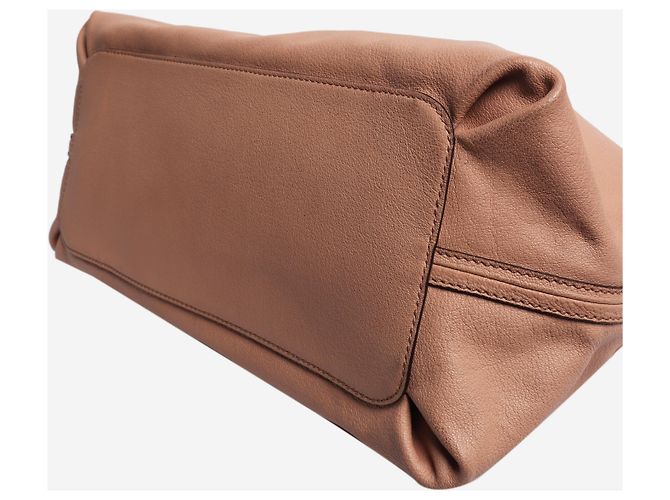 Chloé Borsa tote in pelle Elsie Peach Rosa - vista 4