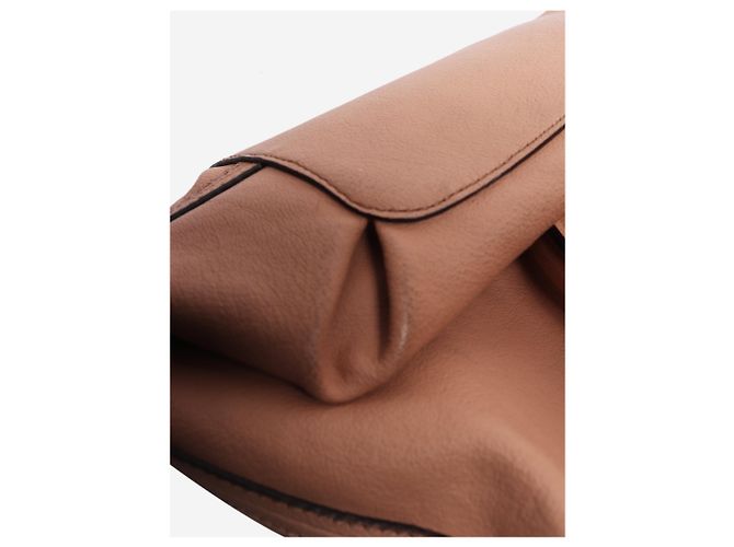 Chloé Borsa tote in pelle Elsie Peach Rosa - vista 9