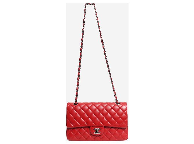 Chanel Klassische Double Flap Bag 2014 rot - Ansicht 3